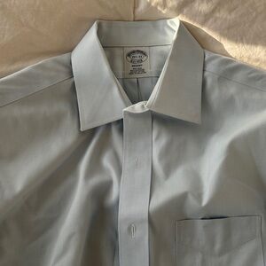 Blue Button-Up Shirt